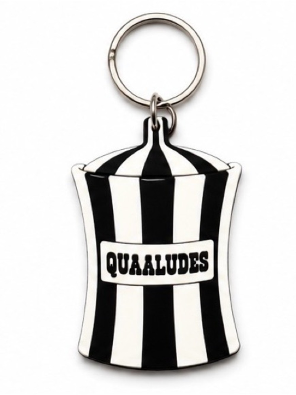 2/$25 Jonathan Adler Vice Inspired Quaaludes Canister Keychain